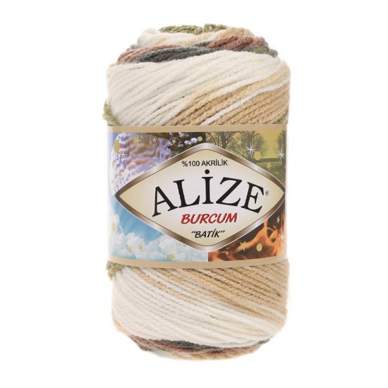 Alize Burcum Batik El Örgü İpi 1893 Alize Burcum Batik El Örgü İpi 1893