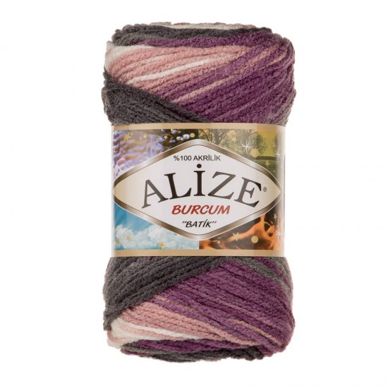 Alize Burcum Batik El Örgü İpi 1986 Alize Burcum Batik El Örgü İpi 1986