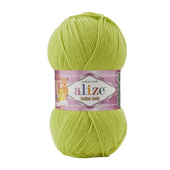 Alize Cotton Gold Yeşil Üzüm El Örgü İpi 129 Alize Cotton Gold Yeşil Üzüm El Örgü İpi 129