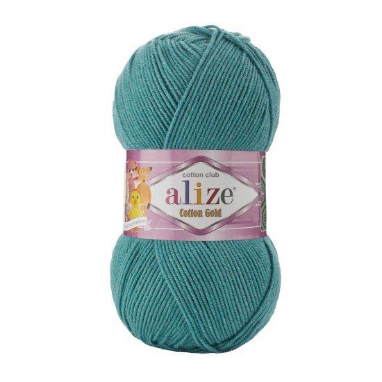 Alize Cotton Gold Deniz Mavisi El Örgü İpi 156 Alize Cotton Gold Deniz Mavisi El Örgü İpi 156