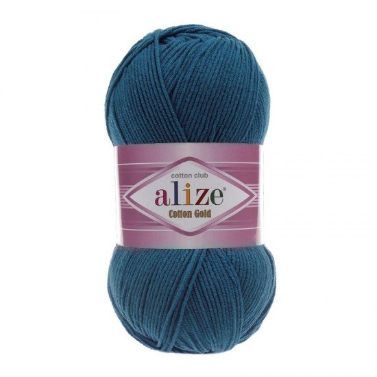 Alize Cotton Gold Petrol El Örgü İpi 17 Alize Cotton Gold Petrol El Örgü İpi 17
