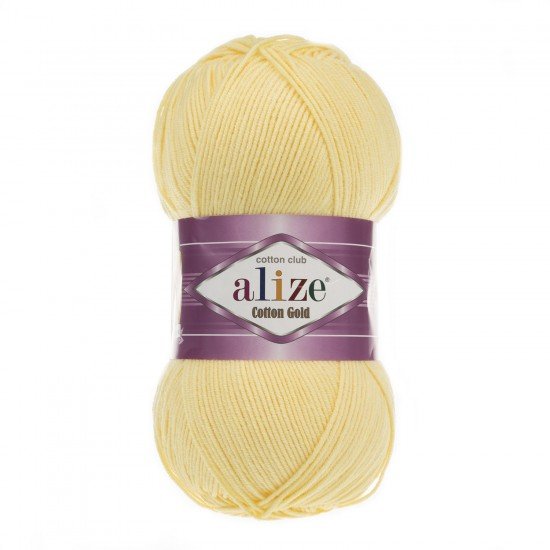 Alize Cotton Gold Açık Sarı El Örgü İpi 187