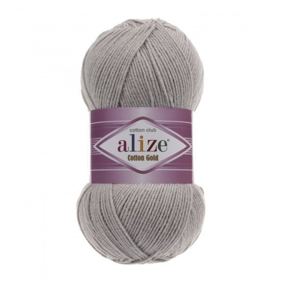 Alize Cotton Gold Gri El Örgü İpi 200