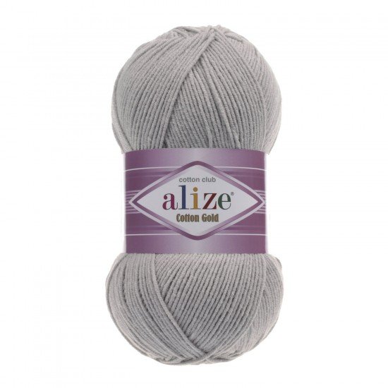 Alize Cotton Gold Gri Melanj El Örgü İpi 21 Alize Cotton Gold Gri Melanj El Örgü İpi 21