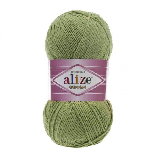 Alize Cotton Gold Mineral Yeşil El Örgü İpi 385 Alize Cotton Gold Mineral Yeşil El Örgü İpi 385
