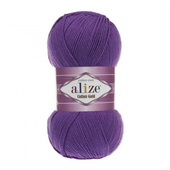 Alize Cotton Gold Mor El Örgü İpi 44