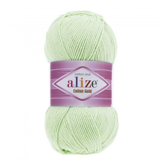 Alize Cotton Gold Açık Fıstık Yeşili El Örgü İpi 478