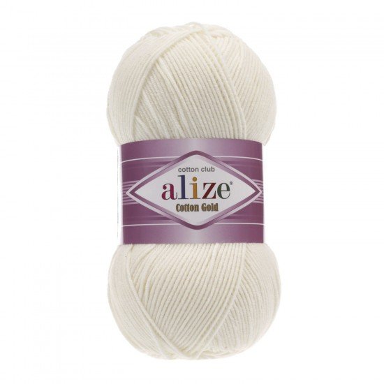 Alize Cotton Gold Açık Krem El Örgü İpi 62 Alize Cotton Gold Açık Krem El Örgü İpi 62