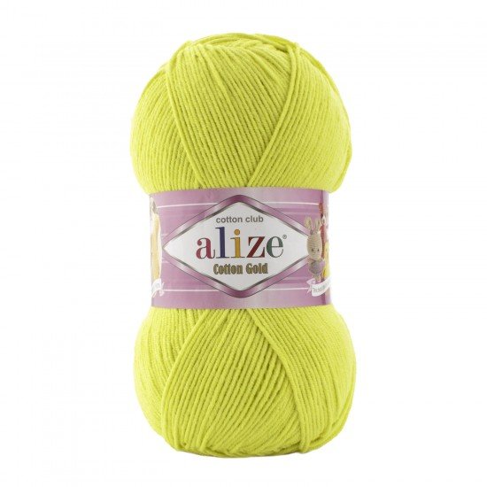 Alize Cotton Gold Titanyum Sarısı El Örgü İpi 668