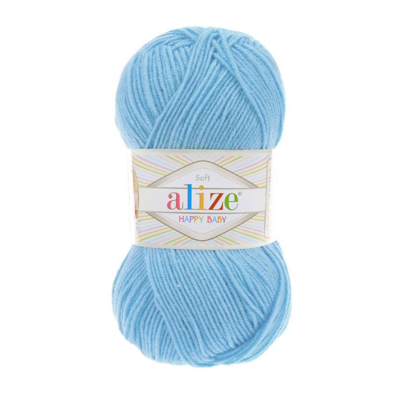Alize Happy Baby Gök Mavisi El Örgü İpi 128 Alize Happy Baby Gök Mavisi El Örgü İpi 128
