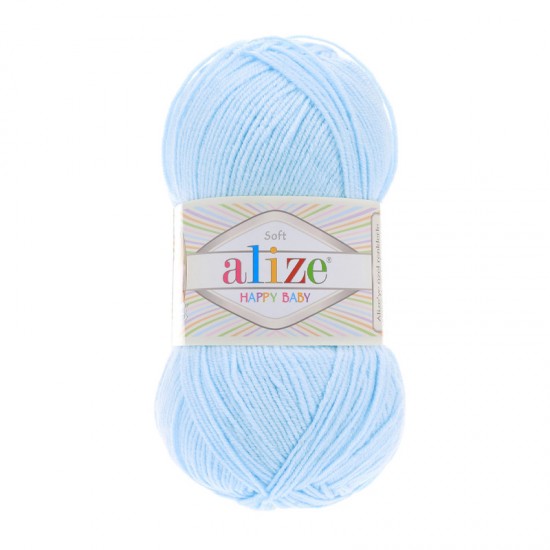 Alize Happy Baby Açık Mavi El Örgü İpi 183 Alize Happy Baby Açık Mavi El Örgü İpi 183