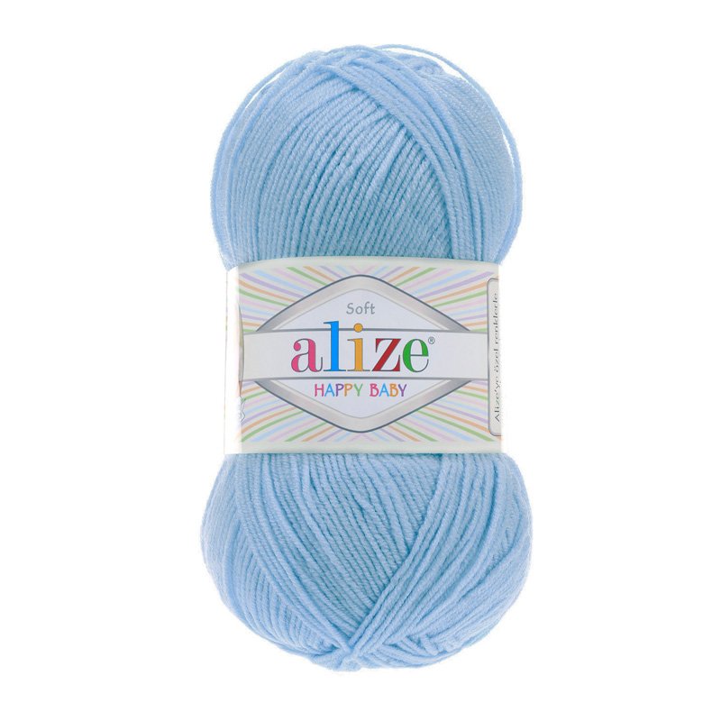 Alize Happy Baby Bebe Mavi El Örgü İpi 218 Alize Happy Baby Bebe Mavi El Örgü İpi 218