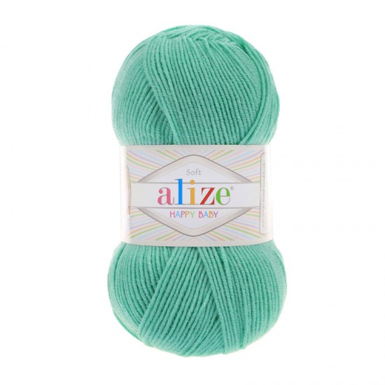 Alize Happy Baby Su Yeşili El Örgü İpi 249 Alize Happy Baby Su Yeşili El Örgü İpi 249