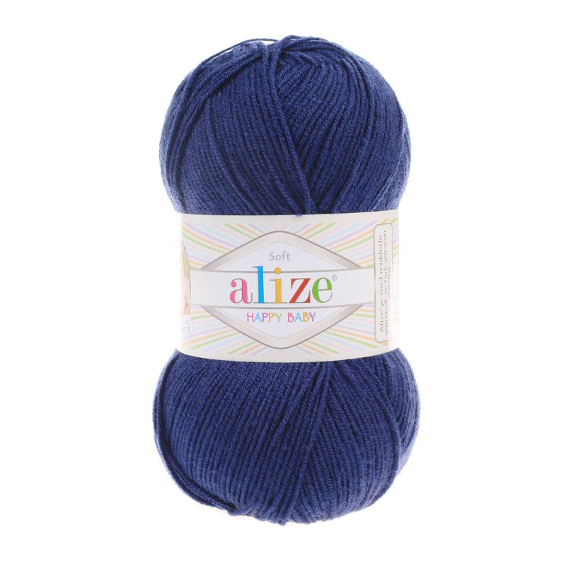 Alize Happy Baby Lacivert El Örgü İpi 58 Alize Happy Baby Lacivert El Örgü İpi 58