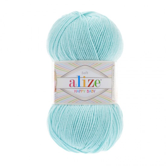 Alize Happy Baby Açık Turkuaz El Örgü İpi 669 Alize Happy Baby Açık Turkuaz El Örgü İpi 669