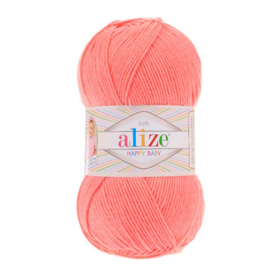 Alize Happy Baby Mercan El Örgü İpi 670 Alize Happy Baby Mercan El Örgü İpi 670