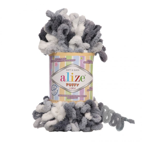 Alize Puffy Color El Örgü İpi 5925 Alize Puffy Color El Örgü İpi 5925