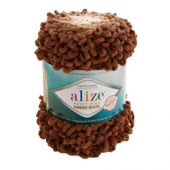 Alize Puffy Fine Ombre Batik El Örgü İpi 7262 Alize Puffy Fine Ombre Batik El Örgü İpi 7262