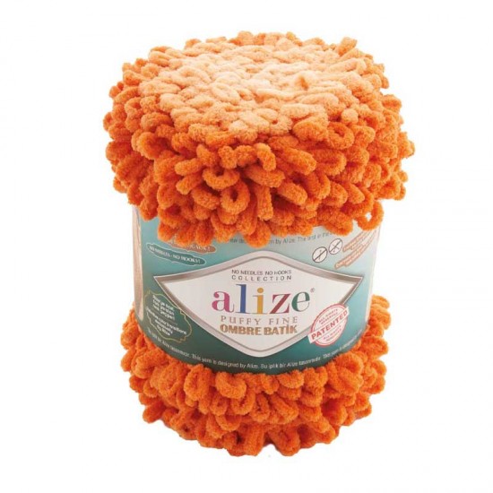 Alize Puffy Fine Ombre Batik El Örgü İpi 7296 Alize Puffy Fine Ombre Batik El Örgü İpi 7296
