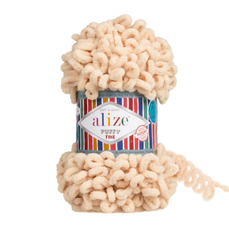 Alize Puffy Fine Bal Köpüğü El Örgü İpi 310 Alize Puffy Fine Bal Köpüğü El Örgü İpi 310