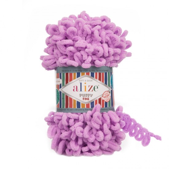 Alize Puffy Fine Orkide El Örgü İpi 378 Alize Puffy Fine Orkide El Örgü İpi 378