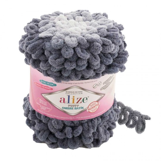Alize Puffy Ombre Batik El Örgü İpi 7421 Alize Puffy Ombre Batik El Örgü İpi 7421