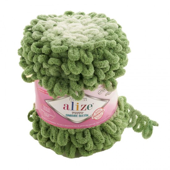 Alize Puffy Ombre Batik El Örgü İpi 7423 Alize Puffy Ombre Batik El Örgü İpi 7423