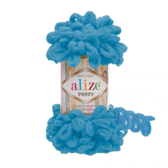 Alize Puffy Okyanus El Örgü İpi 16 Alize Puffy Okyanus El Örgü İpi 16