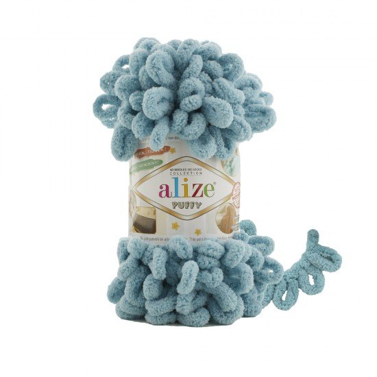 Alize Puffy Azur El Örgü İpi 414 Alize Puffy Azur El Örgü İpi 414