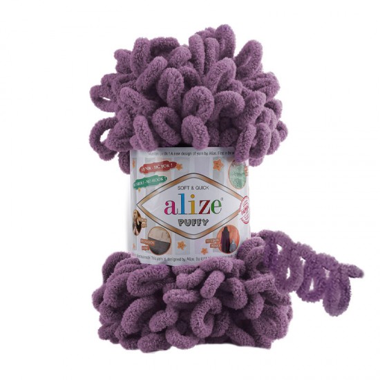 Alize Puffy Lavanta El Örgü İpi 437 Alize Puffy Lavanta El Örgü İpi 437
