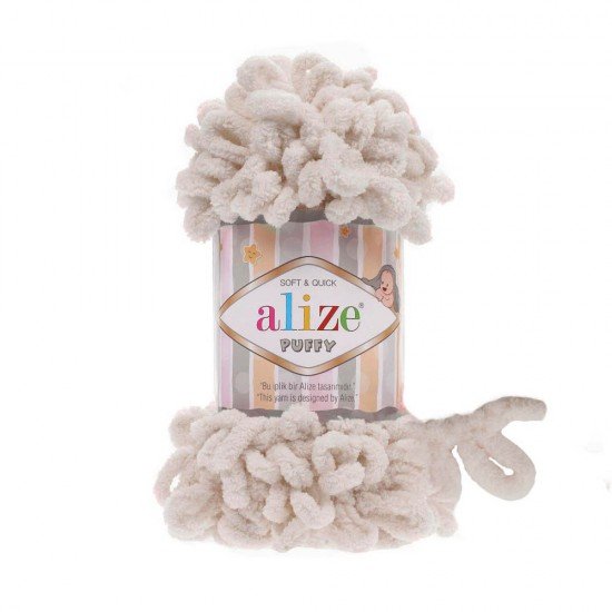 Alize Puffy Fil Dişi El Örgü İpi 599 Alize Puffy Fil Dişi El Örgü İpi 599