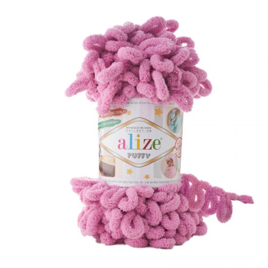 Alize Puffy Gül El Örgü İpi 98 Alize Puffy Gül El Örgü İpi 98