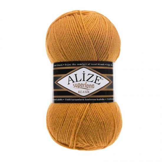 Alize Superlana Klasik Safran El Örgü İpi 02 Alize Superlana Klasik Safran El Örgü İpi 02