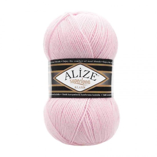 Alize Superlana Klasik Pudra Pembe El Örgü İpi 518 Alize Superlana Klasik Pudra Pembe El Örgü İpi 518
