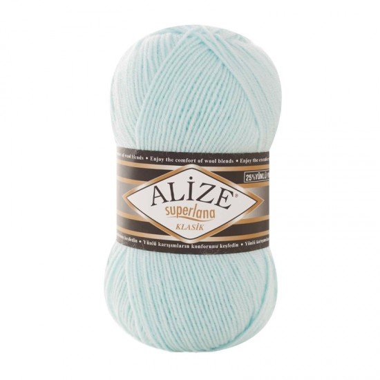 Alize Superlana Klasik Mint El Örgü İpi 522 Alize Superlana Klasik Mint El Örgü İpi 522