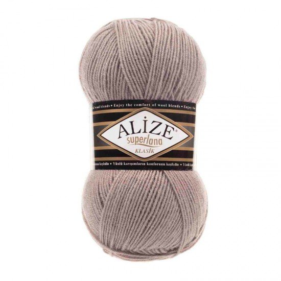 Alize Superlana Klasik Vizon El Örgü İpi 541 Alize Superlana Klasik Vizon El Örgü İpi 541