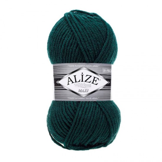 Alize Superlana Maxi Çam Yeşili El Örgü İpi 426 Alize Superlana Maxi Çam Yeşili El Örgü İpi 426
