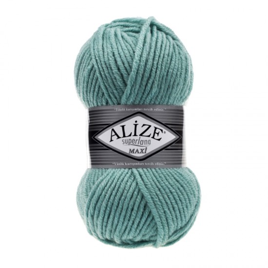 Alize Superlana Maxi Mint El Örgü İpi 463 Alize Superlana Maxi Mint El Örgü İpi 463
