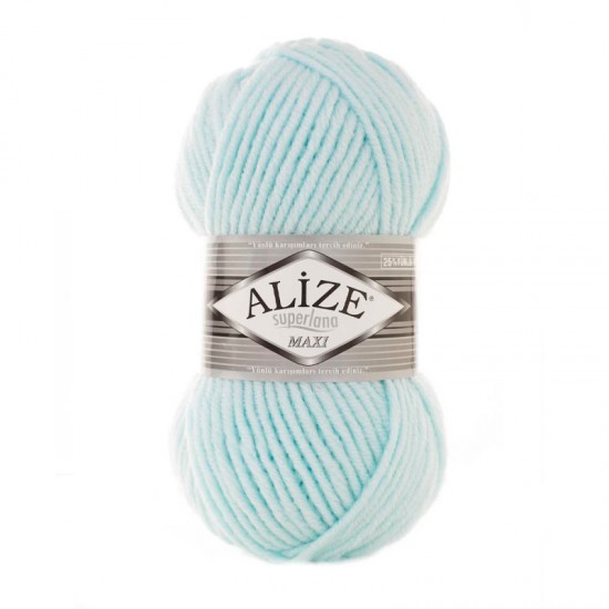 Alize Superlana Maxi Mint El Örgü İpi 522 Alize Superlana Maxi Mint El Örgü İpi 522