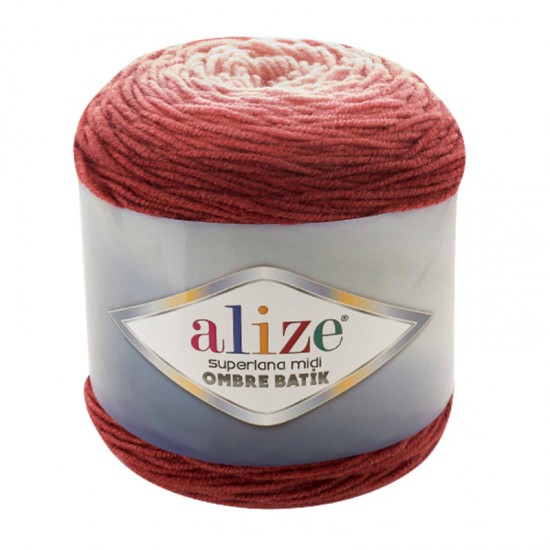 Alize Superlana Midi Ombre Batik El Örgü İpi 7293