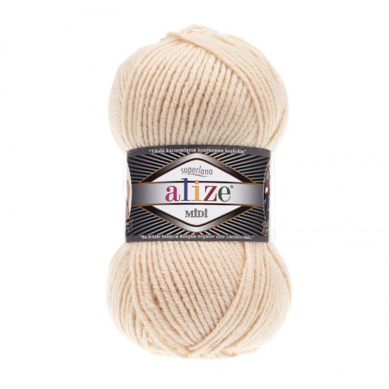 Alize Superlana Midi Bal Köpüğü El Örgü İpi 310 Alize Superlana Midi Bal Köpüğü El Örgü İpi 310
