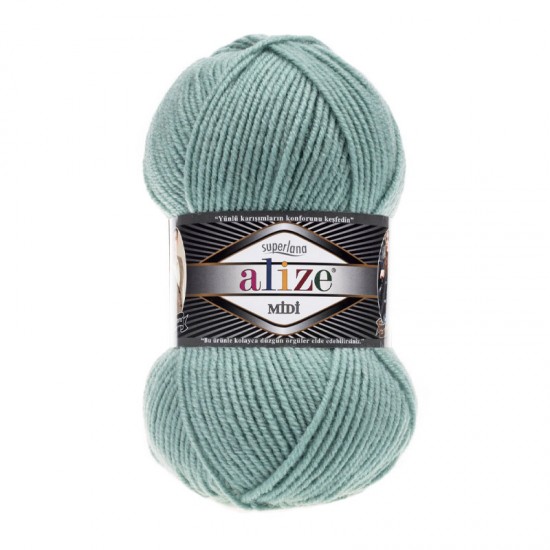 Alize Superlana Midi Mint El Örgü İpi 463 Alize Superlana Midi Mint El Örgü İpi 463