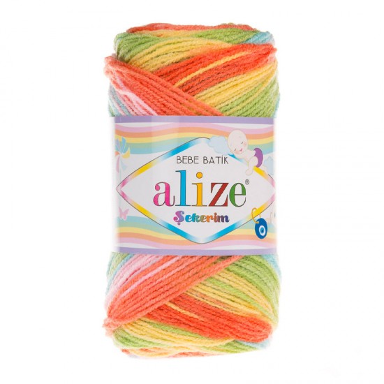 Alize Şekerim Batik El Örgü İpi 4400 Alize Şekerim Batik El Örgü İpi 4400