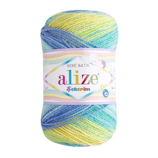 Alize Şekerim Batik El Örgü İpi 4789 Alize Şekerim Batik El Örgü İpi 4789