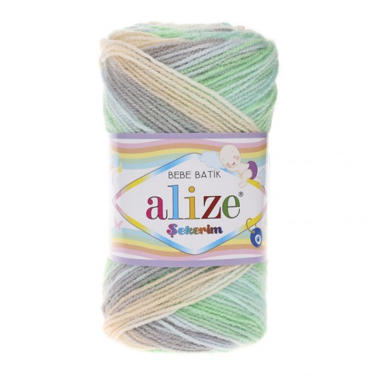 Alize Şekerim Batik El Örgü İpi 6538 Alize Şekerim Batik El Örgü İpi 6538