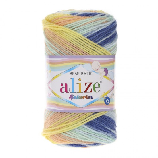 Alize Şekerim Batik El Örgü İpi 6539 Alize Şekerim Batik El Örgü İpi 6539