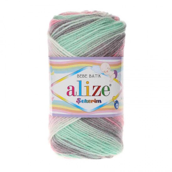 Alize Şekerim Batik El Örgü İpi 6541 Alize Şekerim Batik El Örgü İpi 6541
