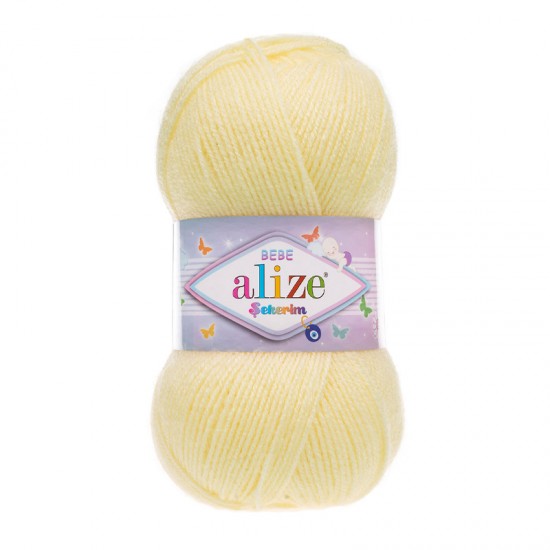 Alize Şekerim Bebe Sarı El Örgü İpi 13 Alize Şekerim Bebe Sarı El Örgü İpi 13