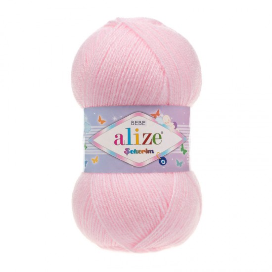 Alize Şekerim Bebe Pudra Pembe El Örgü İpi 184 Alize Şekerim Bebe Pudra Pembe El Örgü İpi 184