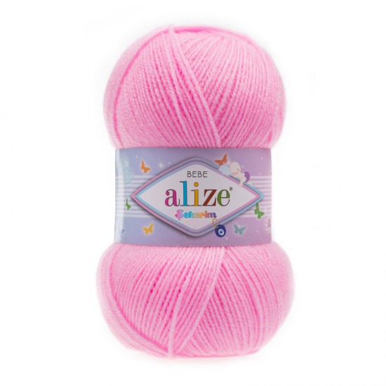 Alize Şekerim Bebe Pembe El Örgü İpi 191 Alize Şekerim Bebe Pembe El Örgü İpi 191